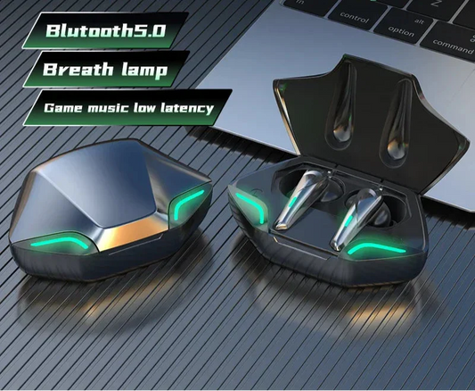 Wireless Bluetooth Gaming Earbuds with Mic – HiFi Sound